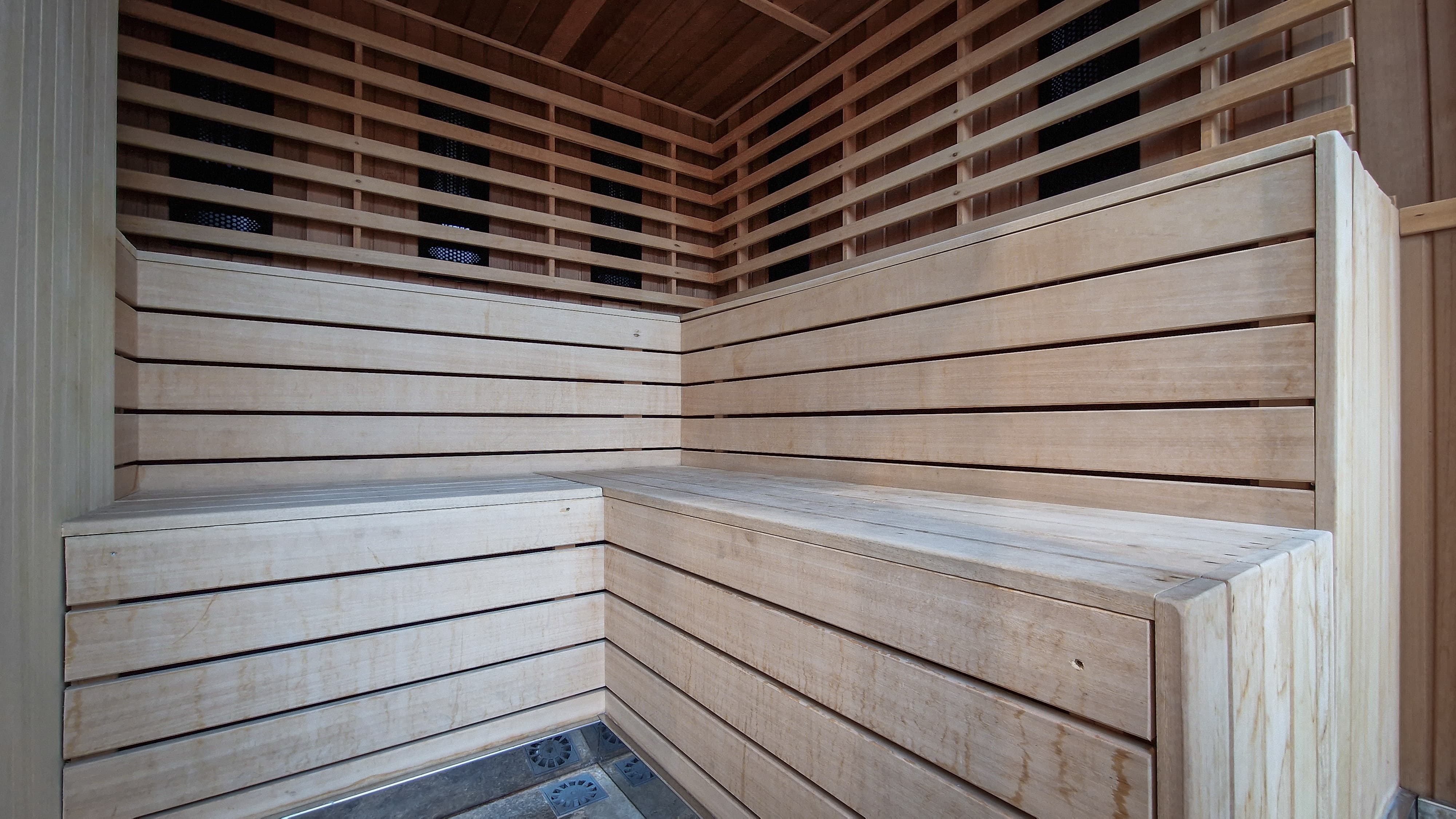 Sauna interior